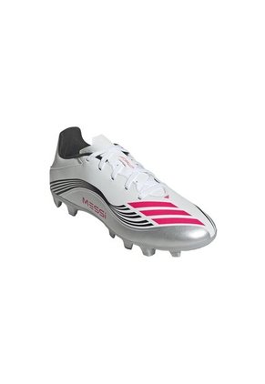 Adidas Performance Guayos Adidas Hombre F50 Messi Club Para Terreno Firme/multiterreno - Blanco - Plateado Guayos