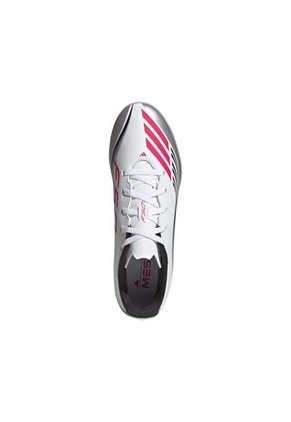 Adidas Performance Guayos Adidas Hombre F50 Messi Club Para Pasto Sintético - Blanco - Plateado Guayos
