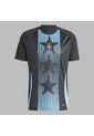 Camiseta Adidas Hombre Argentina Pre-Match-Negro-Azul de adidas Performance