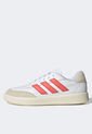 Tenis Lifestyle Blanco-Beige-Coral adidas Sportswear Courtblock de adidas Performance
