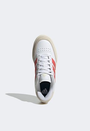 Tenis Lifestyle Blanco-Beige-Coral adidas Sportswear Courtblock