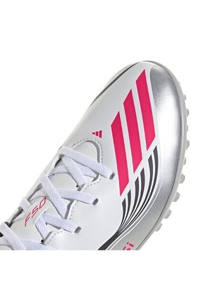 Adidas Performance Guayos Adidas Hombre F50 Messi Club Para Pasto Sintético - Blanco - Plateado Guayos