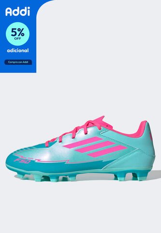 Guayos adidas Performance F50 Club Messi FG/MG Aguamarina adidas Performance