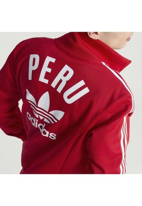 Adidas Performance Chaqueta Adidas Hombre Perú - Rojo Chaqueta