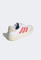 Tenis Lifestyle Blanco-Beige-Coral adidas Sportswear Courtblock de adidas Performance