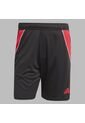 Pantaloneta Adidas Hombre Entrenamiento Tiro 24-Negro-Rojo de adidas Performance