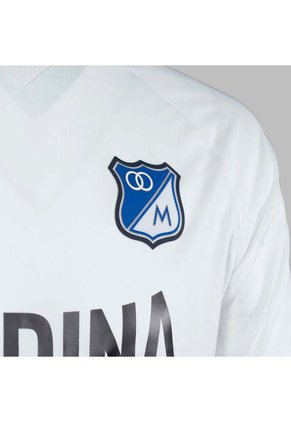 Camiseta  Adidas Hombre Entreno Millonarios FC 2024-Blanco