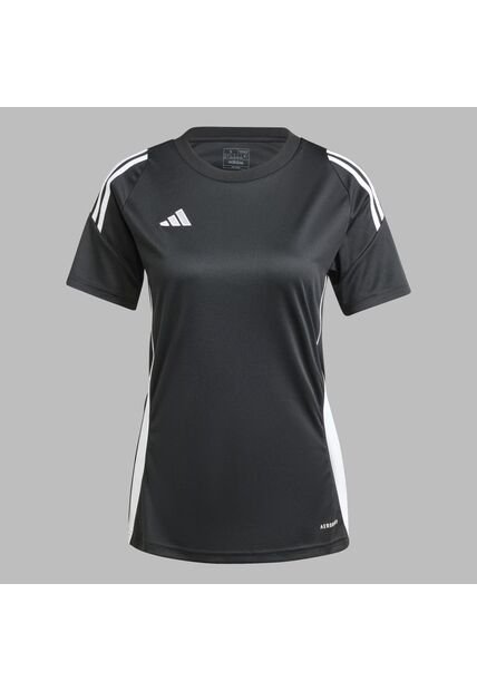 Camiseta Adidas Mujer Tiro 24 - Negro-Blanco