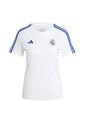 Adidas Performance Camiseta Adidas Mujer Polo 3 Tiras Real Madrid - Blanco - Azul Camiseta de adidas Performance