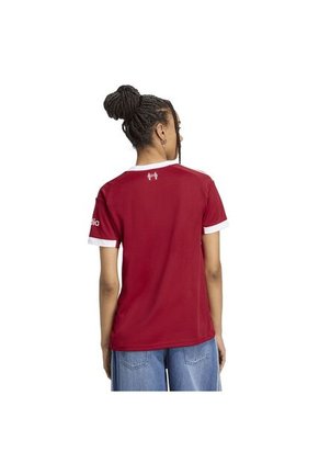 Adidas Performance Camiseta Adidas Mujer Liverpool FC 25/26 Home - Rojo - Blanco Camiseta