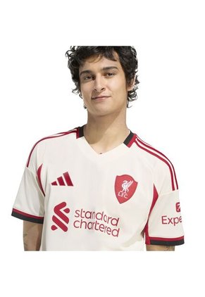 Adidas Performance Camiseta Adidas Hombre Liverpool FC 25/26 Segunda Equipación - Blanco - Rojo Camiseta