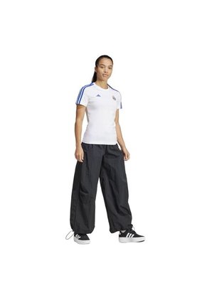 Adidas Performance Camiseta Adidas Mujer Polo 3 Tiras Real Madrid - Blanco - Azul Camiseta