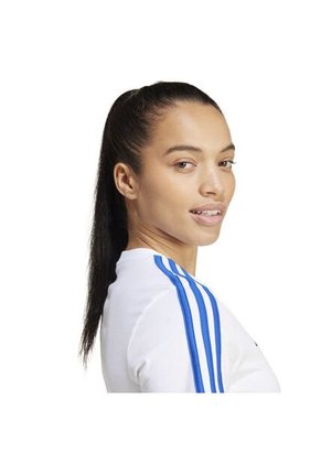 Adidas Performance Camiseta Adidas Mujer Polo 3 Tiras Real Madrid - Blanco - Azul Camiseta