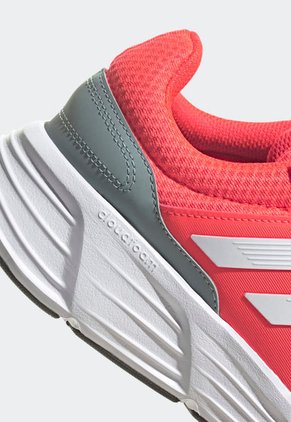 Tenis Running Naranja Neón-Blanco-Gris adidas Performance Galaxy 6