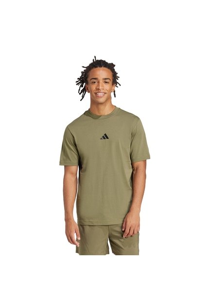 Camiseta Entrenamiento Verde Adidas Essentials