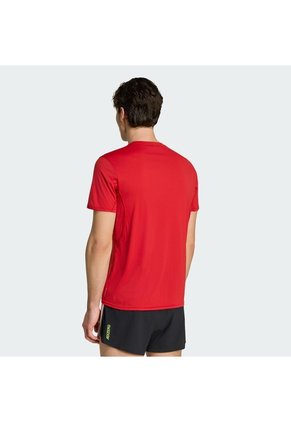 Camiseta Running Rojo Adidas Adizero Essentials