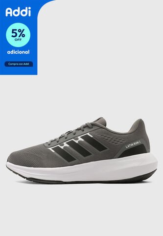 Tenis adidas Performance Latin Run 2.0 Gris adidas Performance