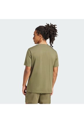 Camiseta Entrenamiento Verde Adidas Essentials
