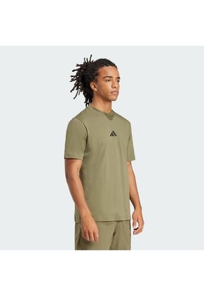 Camiseta Entrenamiento Verde Adidas Essentials