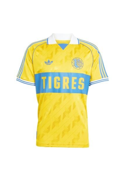 Adidas Performance Camiseta Adidas Hombre Aniversario Tigres UANL - Amarillo - Azul Camiseta
