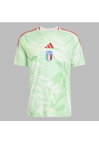 Camiseta Adidas Hombre Visitante De Italia 2025 - Verde adidas Performance