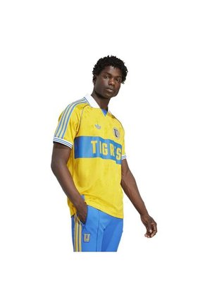 Adidas Performance Camiseta Adidas Hombre Aniversario Tigres UANL - Amarillo - Azul Camiseta