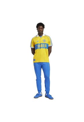 Adidas Performance Camiseta Adidas Hombre Aniversario Tigres UANL - Amarillo - Azul Camiseta
