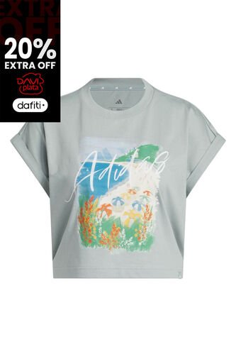 CAMISETA ADIDAS MUJER KB2461 Talla S adidas Performance
