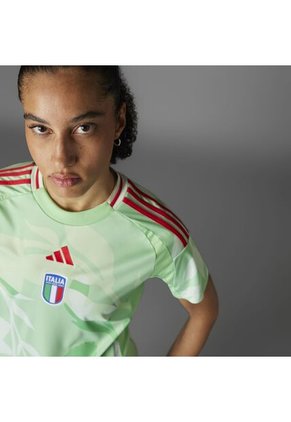 Camiseta Adidas Mujer 2da Italia 25 (Equipo Femenino)-Verde