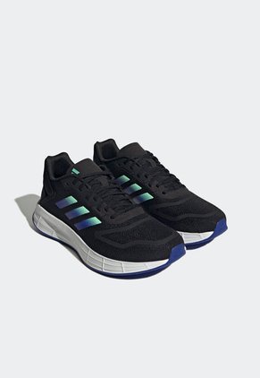 Tenis Running Negro-Blanco-Azul-Verde Menta adidas Performance Duramo 10