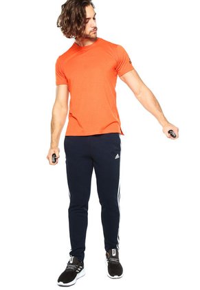 Pantalón Azul adidas Ess 3S T Pnt Ft