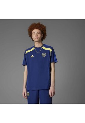 Camiseta Adidas Hombre UBP Boca Juniors -Azul-Amarillo