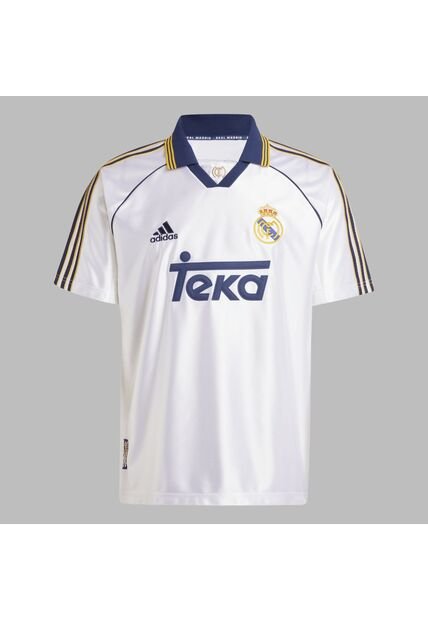 Camiseta Adidas Hombre Local Real Madrid 99/00  - Blanco