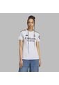 Camiseta Adidas Mujer Local Real Madrid 25/26 - Blanco de adidas Performance