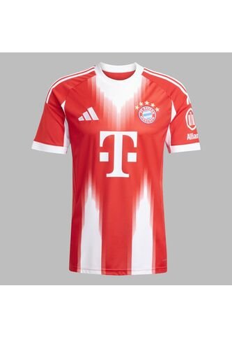 Camiseta Adidas Hombre Local FC Bayern 25/26 - Rojo-Blanco adidas Performance