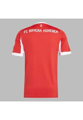 Camiseta Adidas Hombre Local FC Bayern 25/26 - Rojo-Blanco