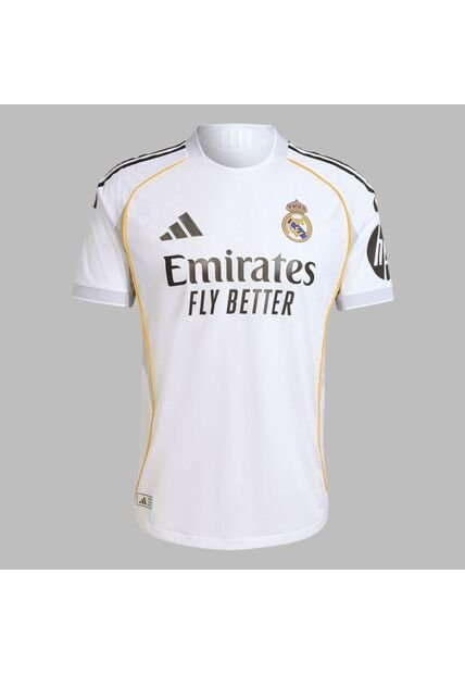 Camiseta Adidas Hombre Local Real Madrid 25 Authentic-Blanco