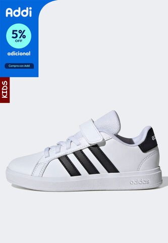 Tenis adidas Sportswear Grand Court 2.0 El C Blanco adidas Performance