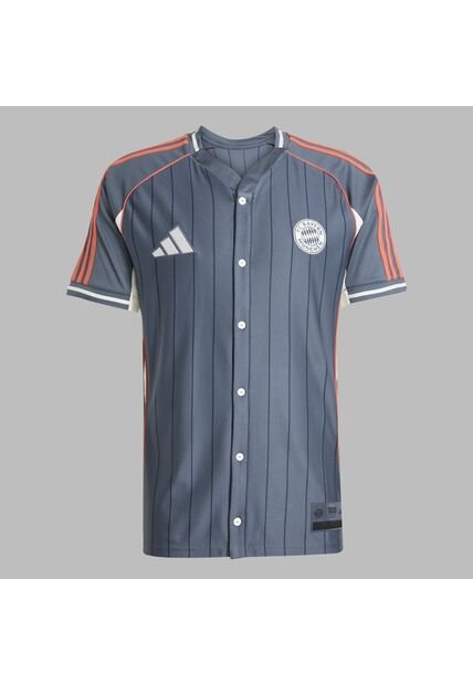 Camiseta Adidas Hombre Del FC Bayern EE. UU. – Gris