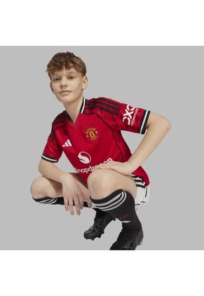 Camiseta Adidas Niños Local Manchester United 25/26 - Rojo