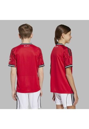 Camiseta Adidas Niños Local Manchester United 25/26 - Rojo