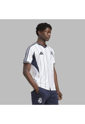 Camiseta Adidas Hombre Real Madrid US Pack-Blanco-Azul