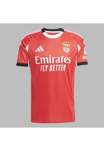 Camiseta Adidas Hombre Local Del Benfica 25 - Rojo - Blanco