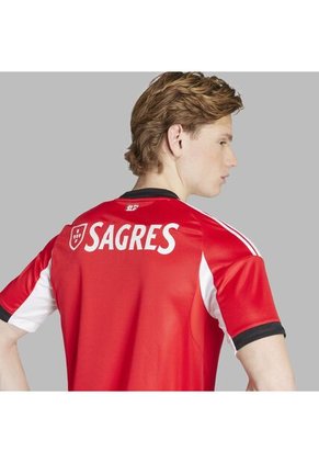 Camiseta Adidas Hombre Local Del Benfica 25 - Rojo - Blanco