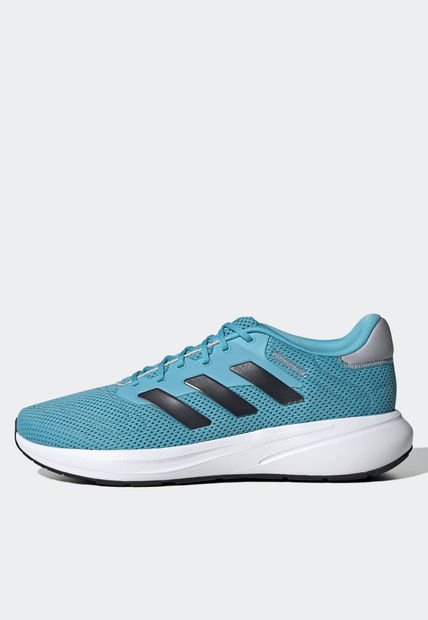 Tenis Running Celeste-Negro-Gris adidas Performance Response Runner