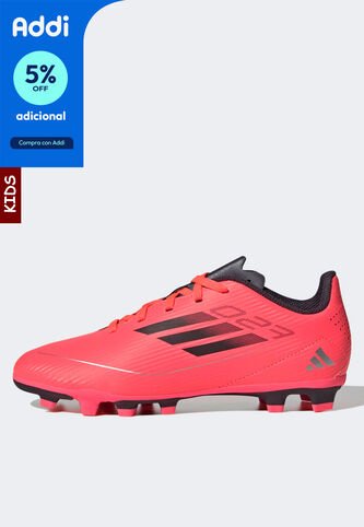Guayos adidas Performance F50 Club FxG Coral adidas Performance