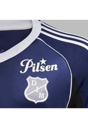 Camiseta Adidas Hombre Visitante DIM FC 2025 - Azul - Blanco