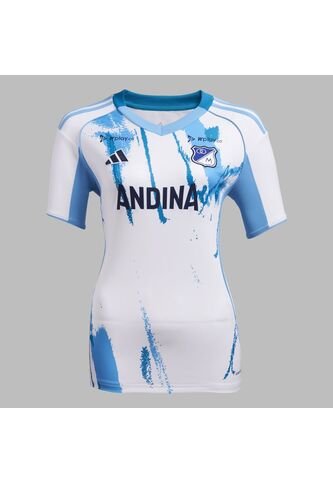 Camiseta Adidas Mujer Millonarios FC 2da 25 - Blanco - Azul adidas Performance