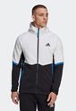 Chaqueta Blanco-Negro-Azul adidas Performance Designed for Gameday de adidas Performance