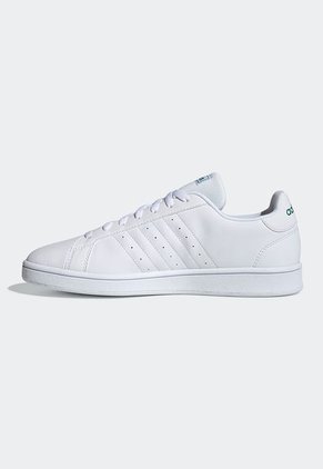 Tenis Lifestyle Blanco-Verde adidas Performance Grand Court Base